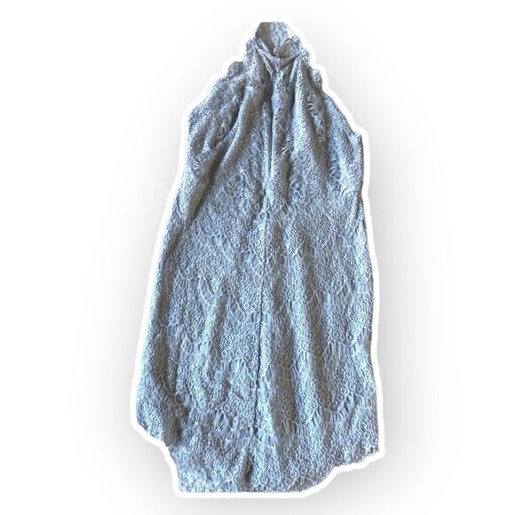 Free People Intimately Shes Got It Gray Lace Slip Bodycon Dress - Picture 5 of 6